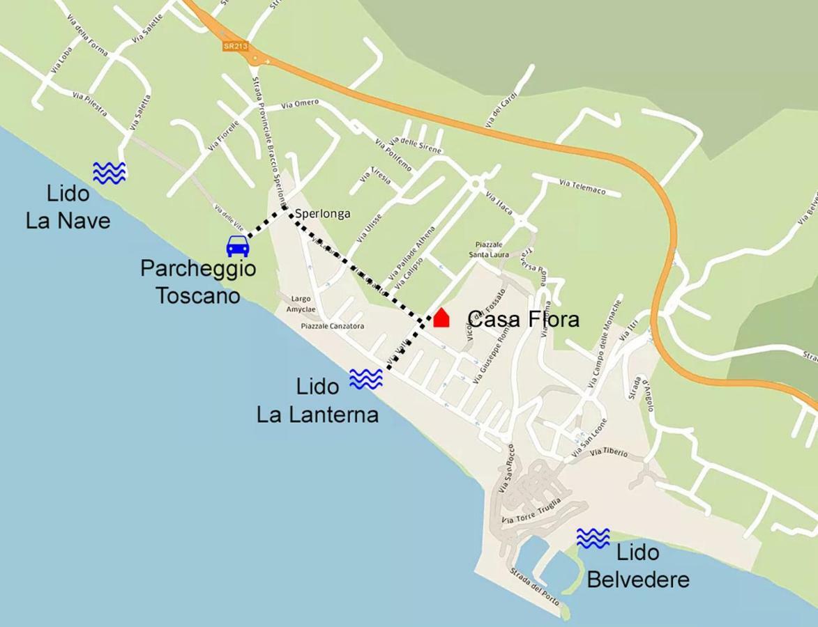 Casa Vacanza Flora Apartment Sperlonga Exterior foto